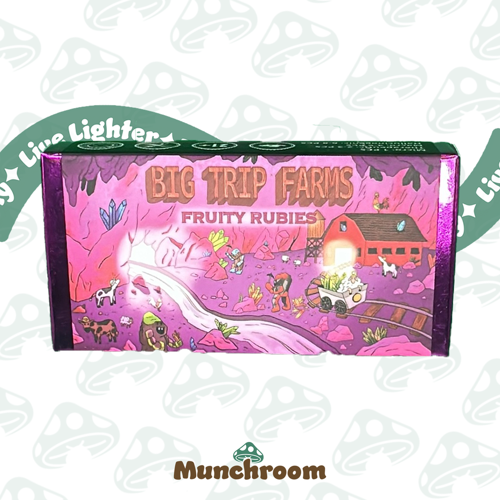 Big Trip Farms Chocolate Bar - 4G (Fruity Rubies)